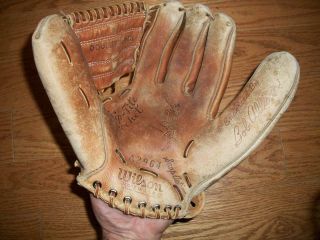 Vintage Wilson A2964 - 10 " Leather Baseball Glove Right Hand Throw Made In Usa