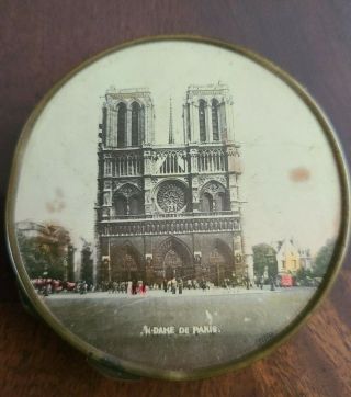 Vintage Compact Notre Dame Paris