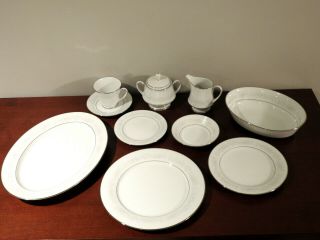 Vintage Noritake Cumberland Pattern Nor2225 Replacements Retired Place Settings
