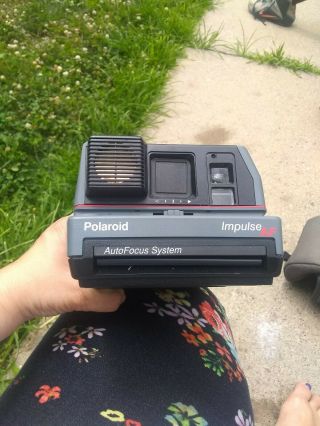 Vintage Polaroid Impulse Af Flash Auto Focus System Instant Camera