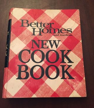 Vintage 1968 Better Homes And Gardens Cookbook 5 Ring Binder 5th Printing