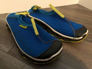 Salomon Rx Moc Performance Recovery Shoe Vtg.  Blue Size 8.  5 Us Sz 8 Uk