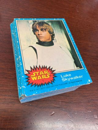 Star Wars Trading Cards - Topps 1977 Vintage w/ Stickers (Complete Set) 3