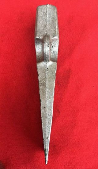 VINTAGE ALUMINUM TREE FELLING WEDGE FOR THE LOGGER OR TREE SERVICE COMPANY 3