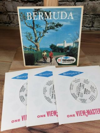 Island Of Bermuda Vintage View - Master Packet B 029 Viewmaster 3 Reel Set