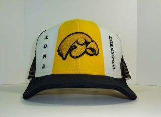 Vintage Iowa Hawkeyes Snapback Lucky Stripes Trucker Hat cap hawk eyes wrestling 2