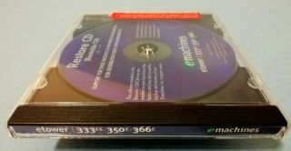 VINTAGE EMachines Ver.  1.  17 Restore/Bootable CD for ETower 333cs 350c 366c 98 - 99 2