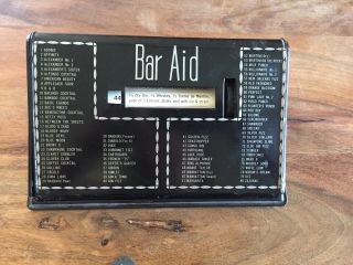 Vintage 1950s Bar Aid 80 Mixed Drink Cocktail Recipes Guide