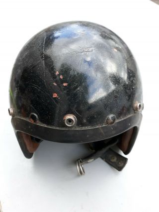 Vintage Motorcycle Helmet.  AGV Valenza.  AMA Group 1.  (large) 2