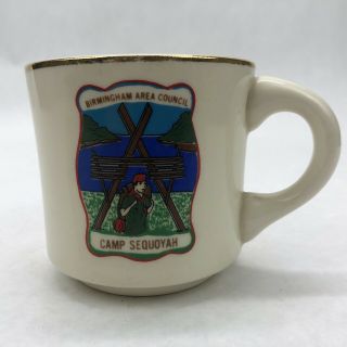 Vintage Birmingham Area Council Bsa Camp Sequoyah Cup