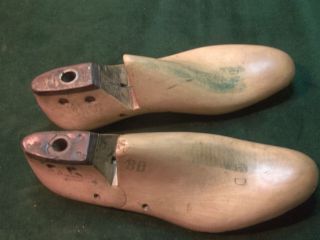 Vintage 1942 Pair US NAVY Size 8 D - M & T Industrial Shoe Factory Lasts 903 3