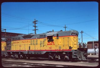 Rail Slide - Up Union Pacific 161 Cheyenne Wy 6 - 1977