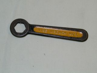 Vintage Charles Parker Co Meriden Conn Vise Wrench No 1 4½ Inch