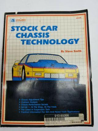 Stock Car Chassis Technology 5139 By Steve Smith Autosports 1983 Vintage