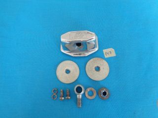 1974 Vintage Ludwig Rack - Floor Tom Drum Mount Bracket & 2 Screws B/o Made In Usa