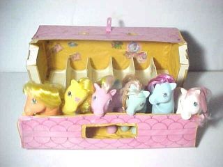 1983 Vintage My Little Pony Carry Case Stable