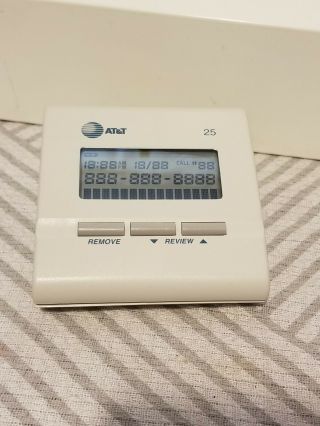 At&t Vintage Caller Id Unit 25 Number Display On The Network