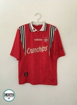 Kaiserslautern 1fck 1996/98 Adidas Home Football Shirt S Vintage Soccer Jersey