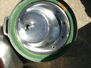 Vintage Surge Milker Stainless Steel Bucket with lid and Gasket 2