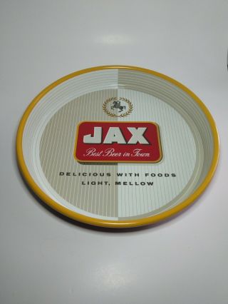Jax Beer Orleans,  Louisiana - Vintage 13 " Round Metal Serving Tray