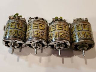 Trinity Speed Gems 2 Brushed Motors,  Modified,  Vintage,  Silver/gray,  Clodbuster