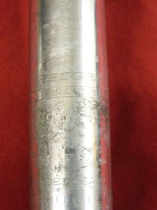 Vintage Mid 1990 ' s Campagnolo SP - 10RE Record 1 Bolt Seat Post 27.  0 mm x 205 mm 3
