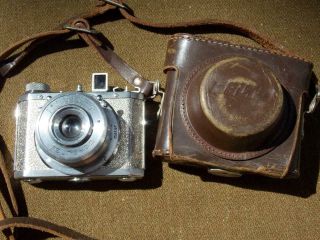 Vintage Gelto - D Iii Camera With Grimmel C.  1:3.  5 F=5cm No.  25583 Lens