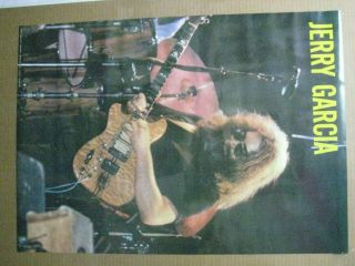 Jerry Garcia Rock Vintage Poster Garage 1979 Greatful Dead Cng1153