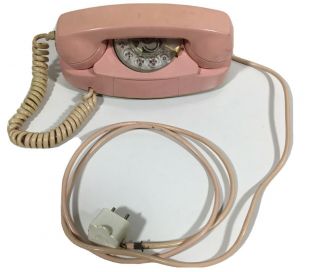 Vintage Bell System Pink Princess Rotary Phone