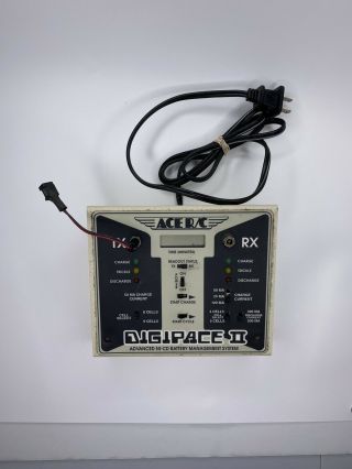 Vintage Ace R/c Digipace Ii Advanced Ni - Cd Battery Management Charger Rc A1