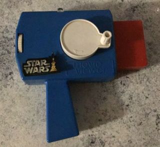 Vintage Star Wars Kenner Movie Viewer W/ 2 Film Cartridges 1977