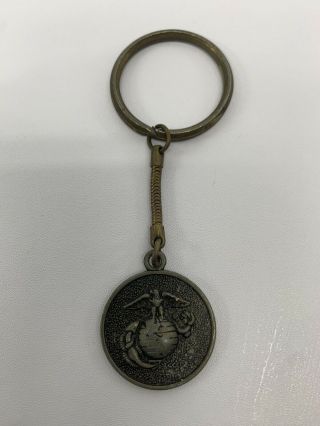 Vintage Us Marines Key Chain " The Marines Are Looking For A Few Good Men "