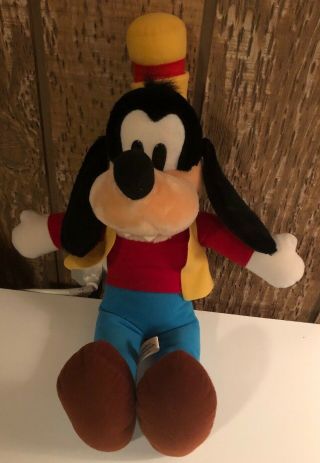 Vintage Goofy Plush Disneyland Walt Disney World 19” Stuffed Animal