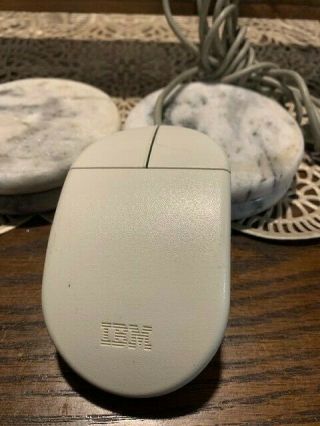 Vintage Ibm 2 Button Ps/2 Mouse Model 13h6690
