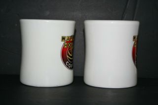 Vintage Waffle House Tuxton Restaurant Ware Thick Coffee Cup Mug - Set of 2 2