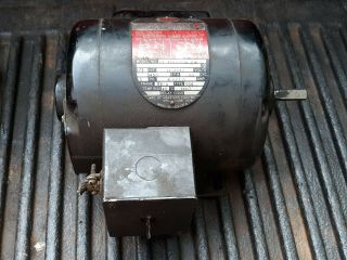 Vintage Delta Rockwell 1/3 Hp Motor 3450 Rpm 1/2 " Shaft With Special Switch