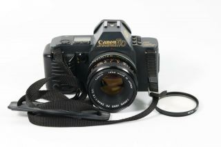Vintage Canon T70 35mm Slr Film Camera W/ Canon 50mm F/1.  8 & Hoya Uv Filter