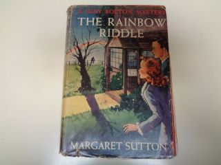 The Rainbow Riddle By Margaret Sutton Hbdj 1946 Judy Bolton Mystery Vintage