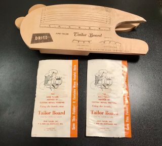 Vintage Tailor Board By June Tailor - Tabletop Iron Board - With Instructions