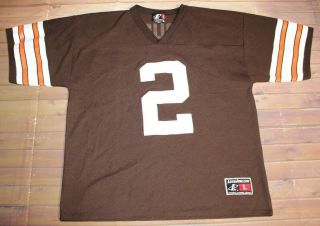Logo Athletic Vintage Nfl Football Cleveland Browns Tim Couch 2 Jersey Large
