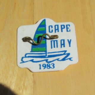 1983 Cape May City Seasonal Beach Tag