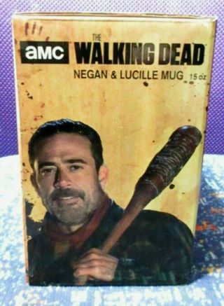 The Walking Dead Negan Lucille Coffee Cup Mug 15oz AMC Rabbit Tanaka 2016 2