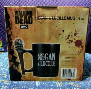 The Walking Dead Negan Lucille Coffee Cup Mug 15oz AMC Rabbit Tanaka 2016 3