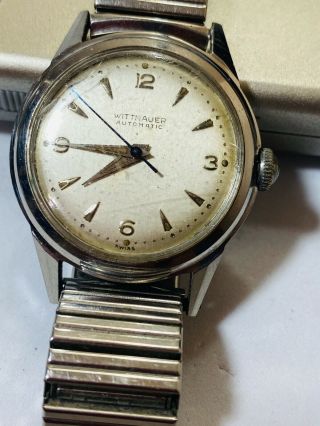 Vintage Wittnauer 17j Automatic Mens Watch 11arb N