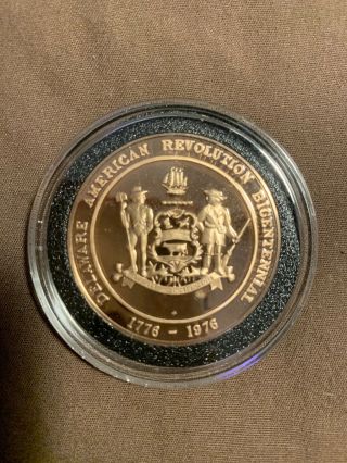 Delaware American Revolution Bicentennial 1776 - 1976 Coin