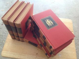 The World Family Encyclopedias Unabridged Volumes 1 - 9 Antique 1954 Vintage