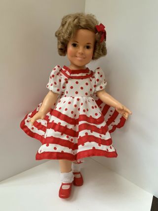 Vintage 1972 Ideal 16” Shirley Temple Doll All