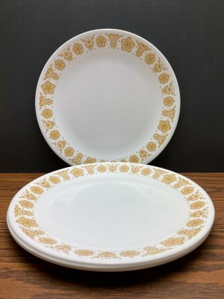 20 Piece Vintage Corelle Butterfly Gold Pattern Dinner Dish Set Service for 4 2