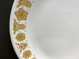 20 Piece Vintage Corelle Butterfly Gold Pattern Dinner Dish Set Service for 4 3