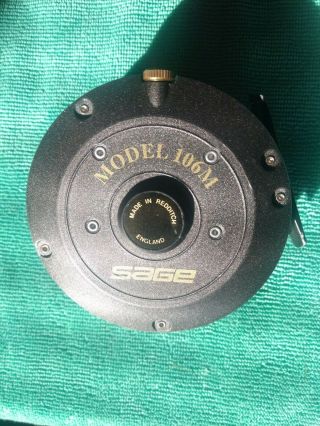 Vintage Sage Model 106m Fly Fishing Reel / Made In Redditch England Young